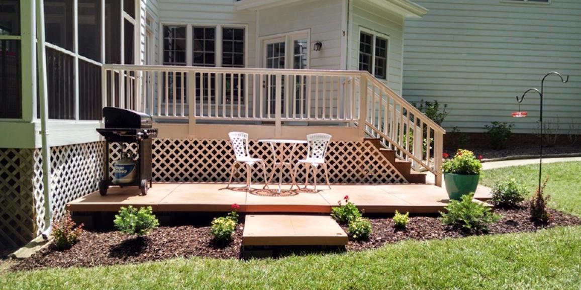 UDECX Patio Deck Designs | Build of the Month